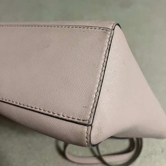 Michael Kors Light Pink Jet Set Travel Tote Purse - Picture 9 of 16